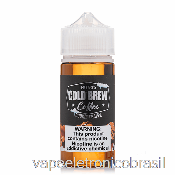 Vape Eletrônico Cookie Frappe - Nitros Cold Brew - 100ml 6mg